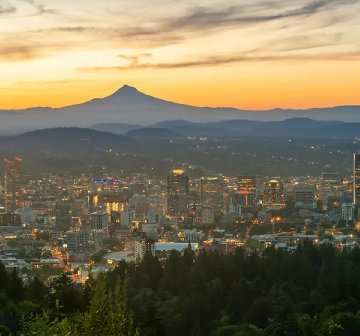Engagement photos in Portland, OR