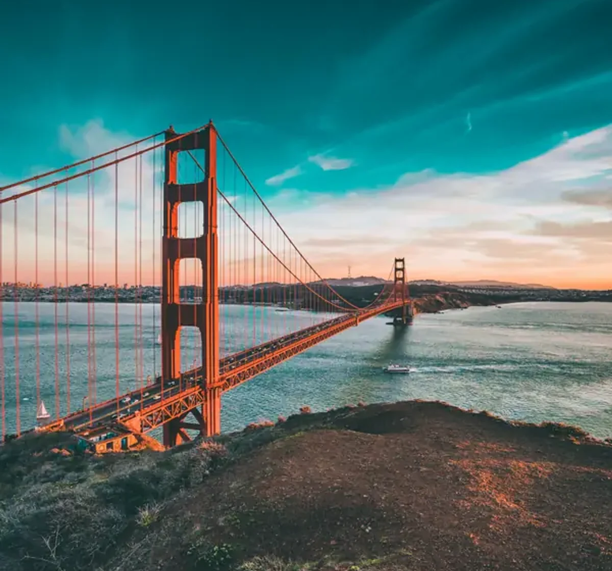 Engagement photos in San Francisco, CA