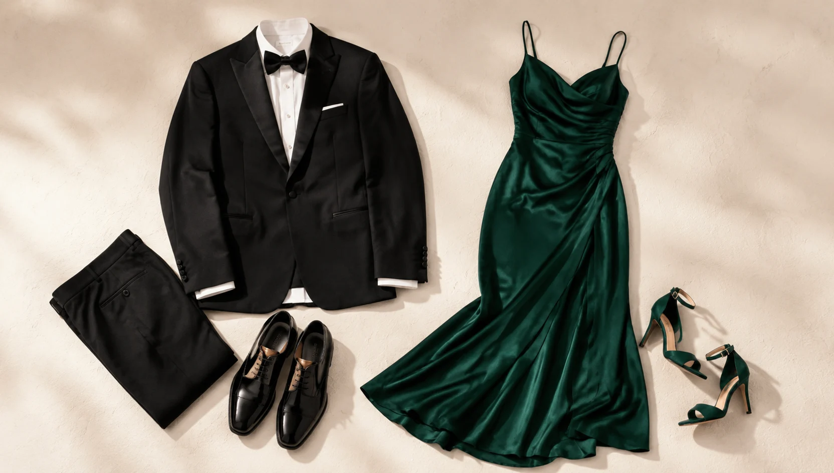 Outfit ideas for blue hour forehead touch on a rooftop engagement photos