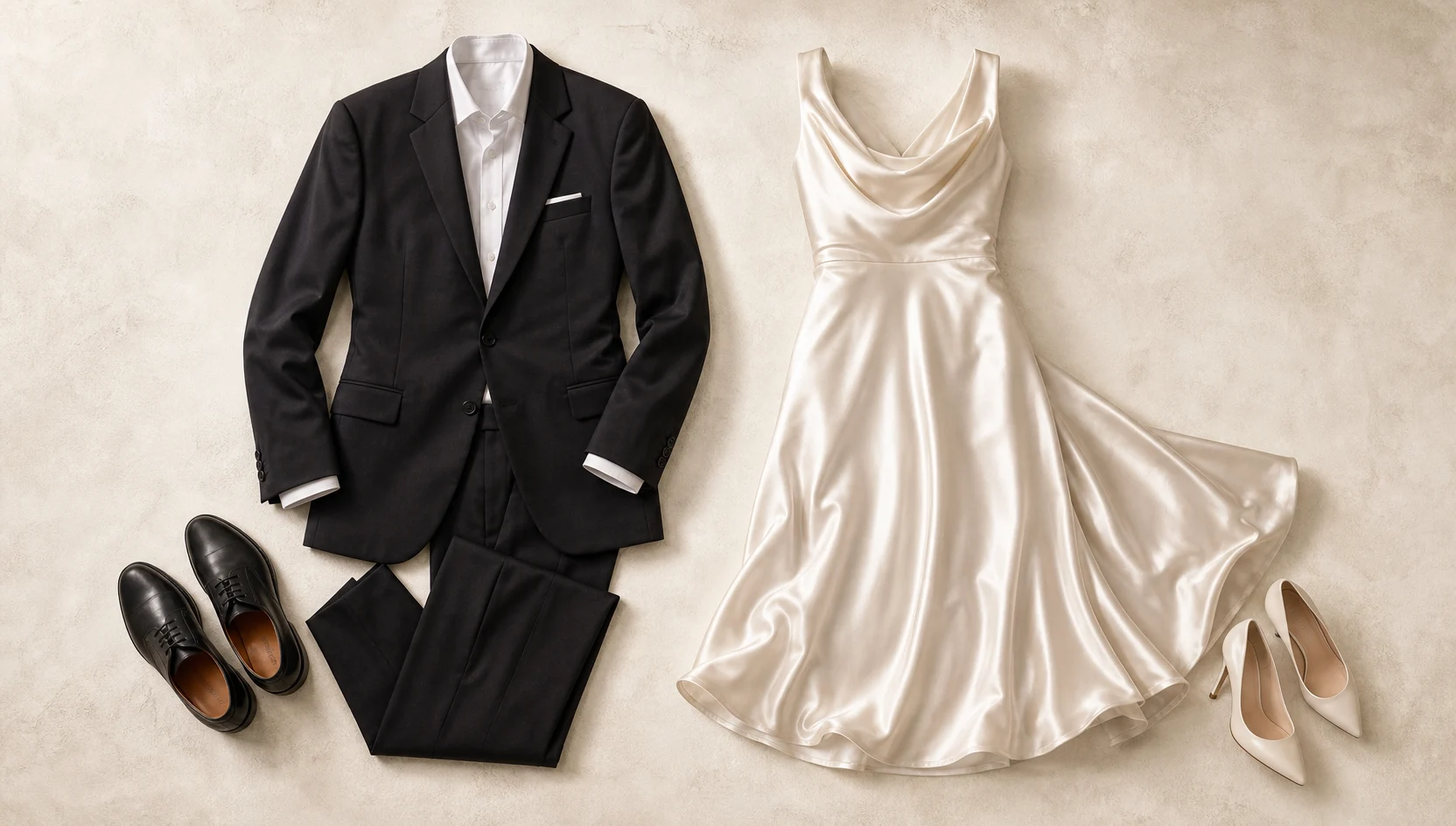 Outfit ideas for blue hour piggyback ride down the lit alley engagement photos