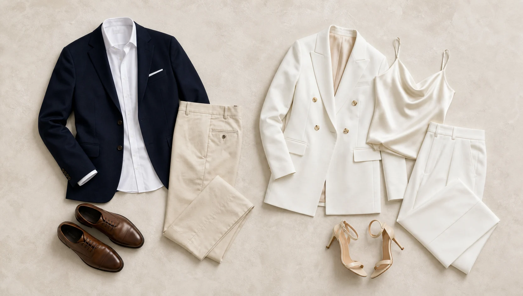 Outfit ideas for editorial dip kiss under silver sky engagement photos