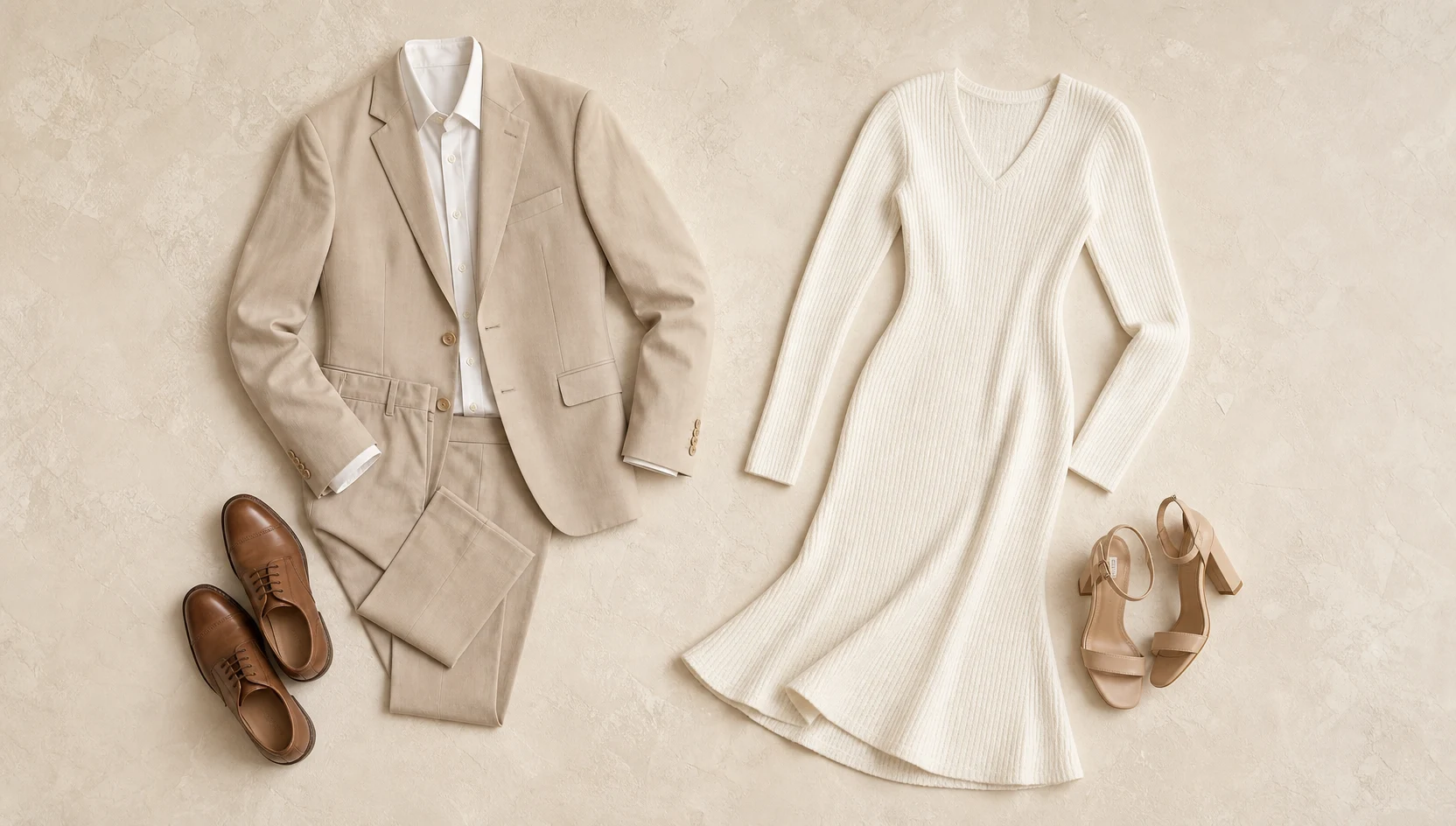 Outfit ideas for soft afternoon dip kiss on leafy lane engagement photos