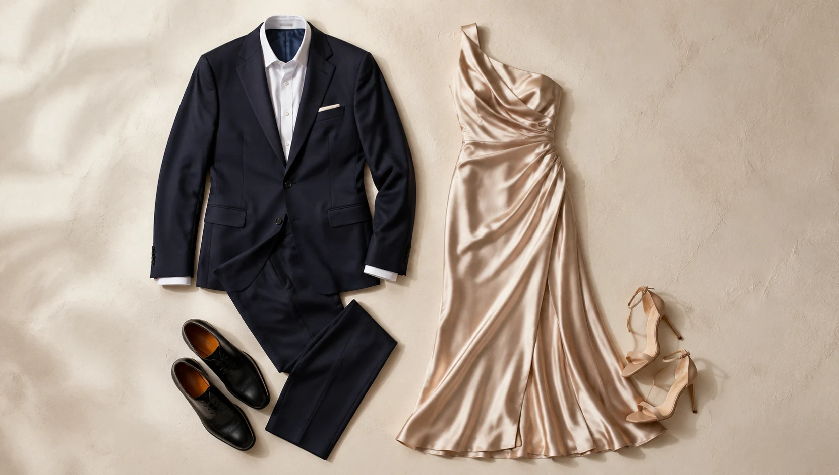 Outfit ideas for twilight dip kiss by a still tidepool engagement photos