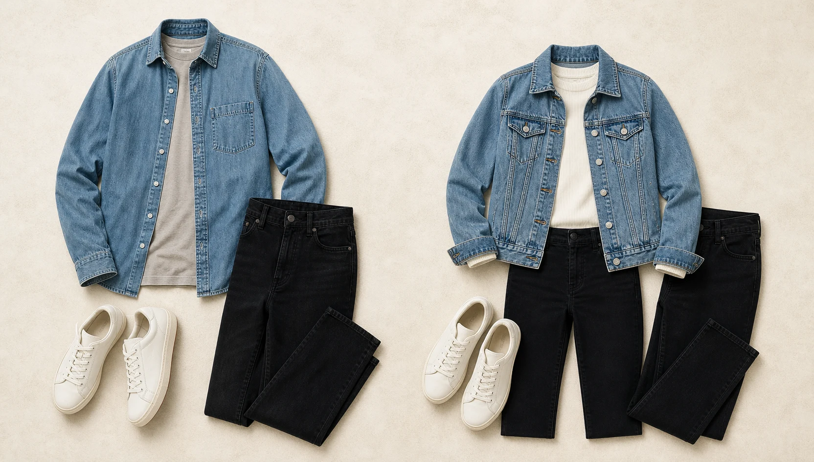 Outfit ideas for editorial ring reveal on an overcast country road engagement photos