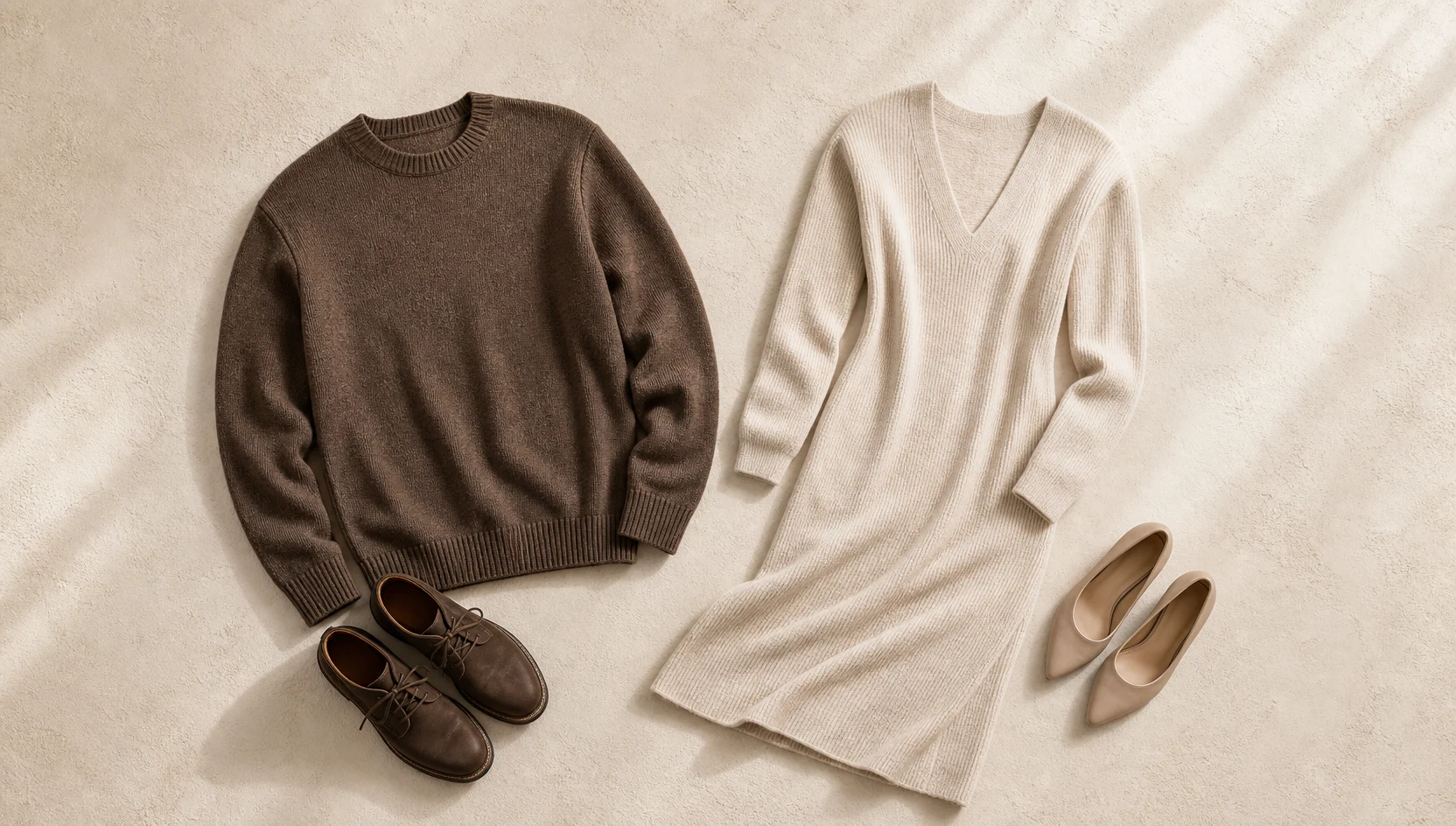 Outfit ideas for forehead touch in a golden aspen grove engagement photos