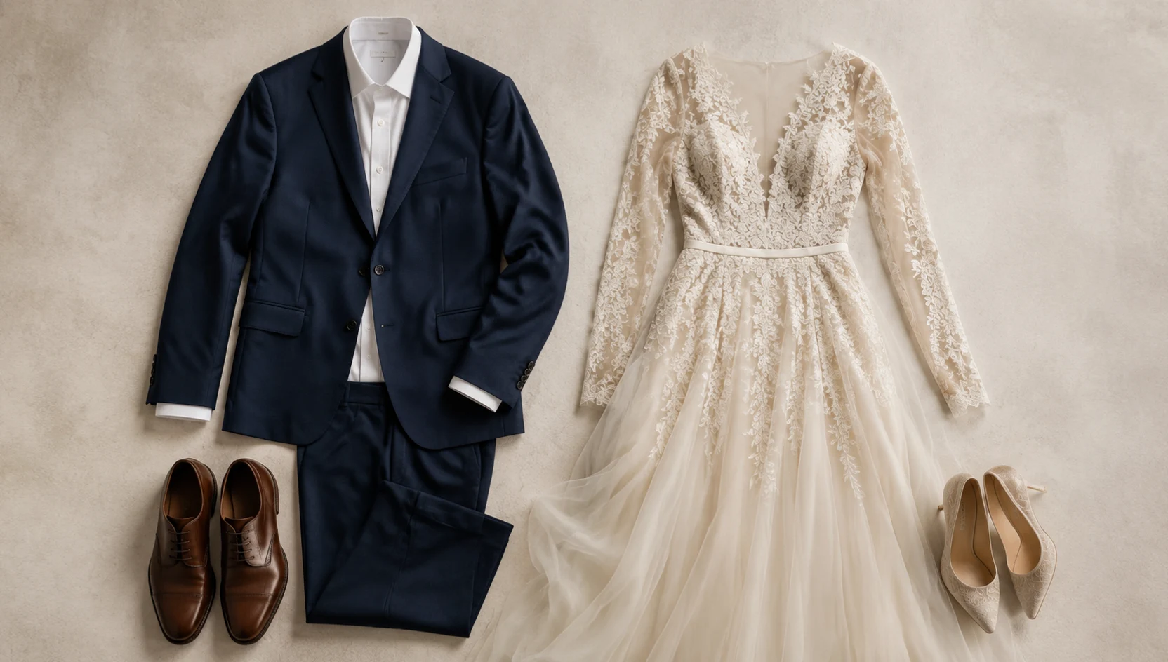 Outfit ideas for forehead touch by soft window light engagement photos
