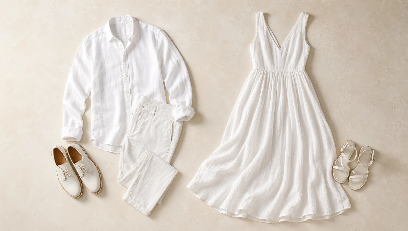 Outfit ideas for forehead touch among vine rows at sunset engagement photos