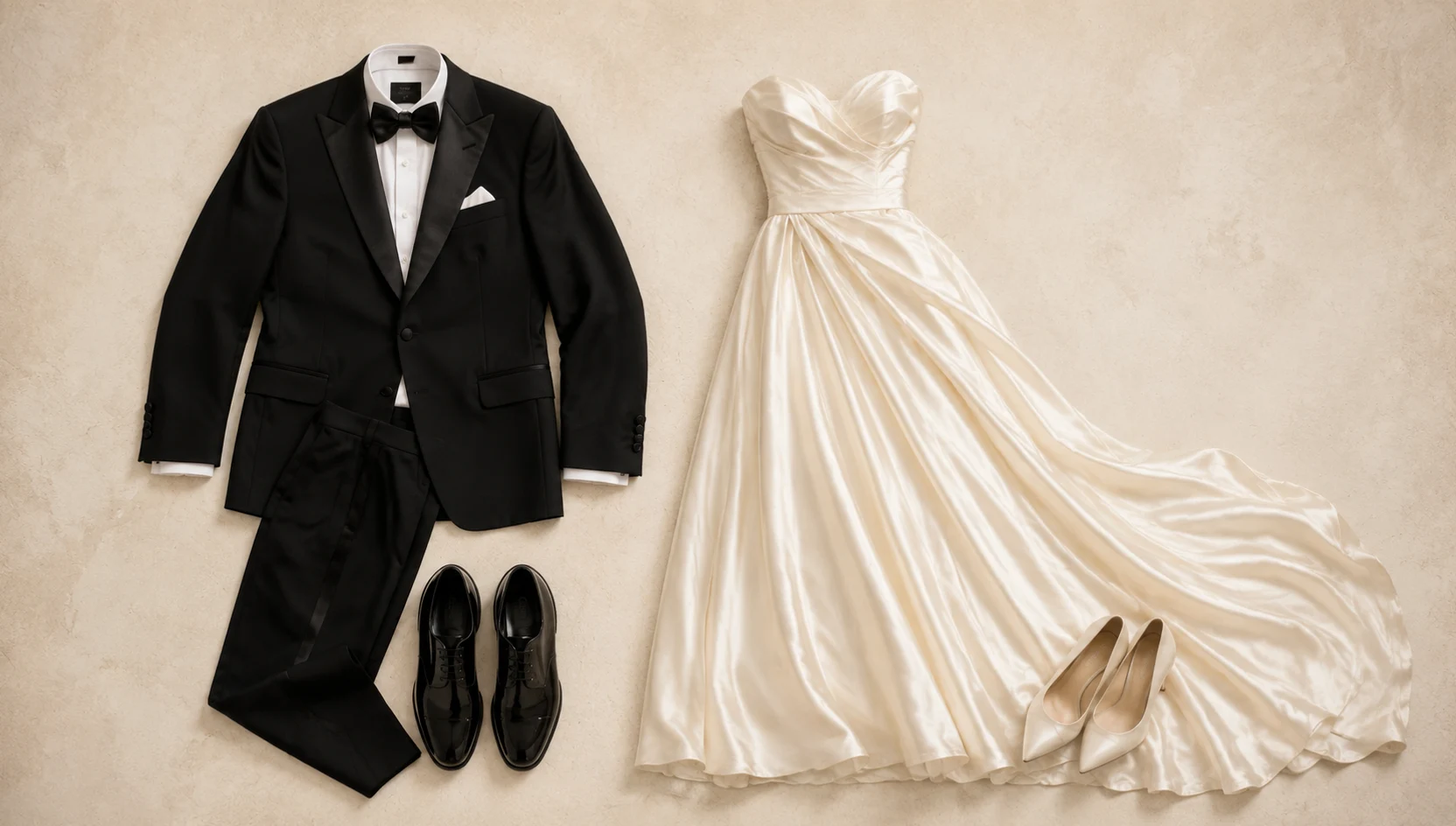 Outfit ideas for gentle dip kiss at blue hour cliffside engagement photos