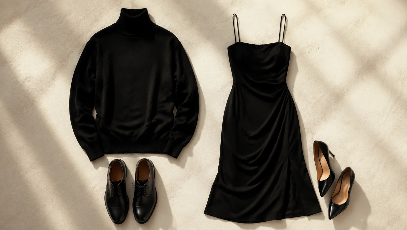 Outfit ideas for golden spotlight ring reveal before abstract painting engagement photos