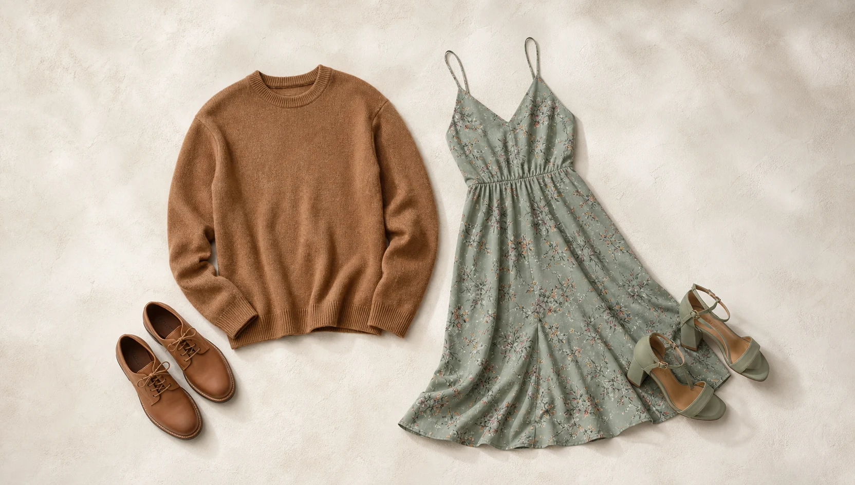 Outfit ideas for intimate whisper in a foggy cove engagement photos