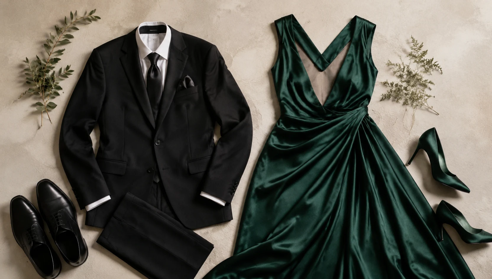 Outfit ideas for intimate whisper in misty autumn forest engagement photos