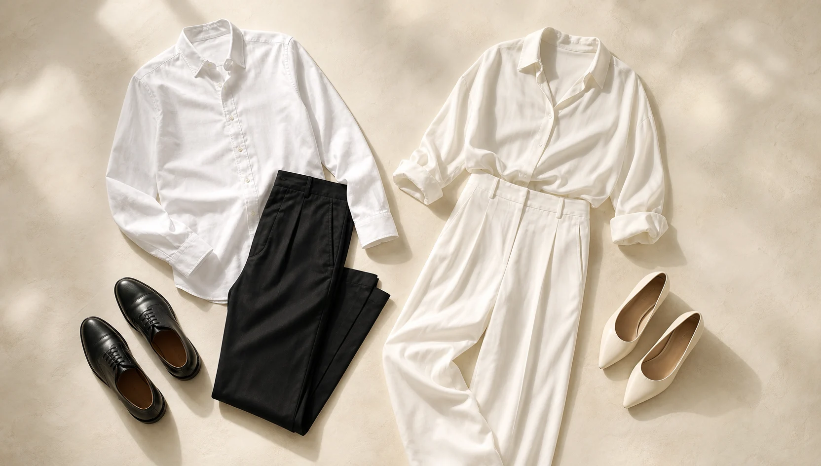 Outfit ideas for candid laughter in a shaft of library light engagement photos