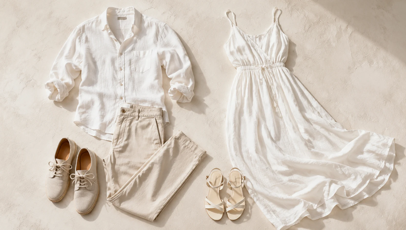 Outfit ideas for soft morning slow dance in the park engagement photos