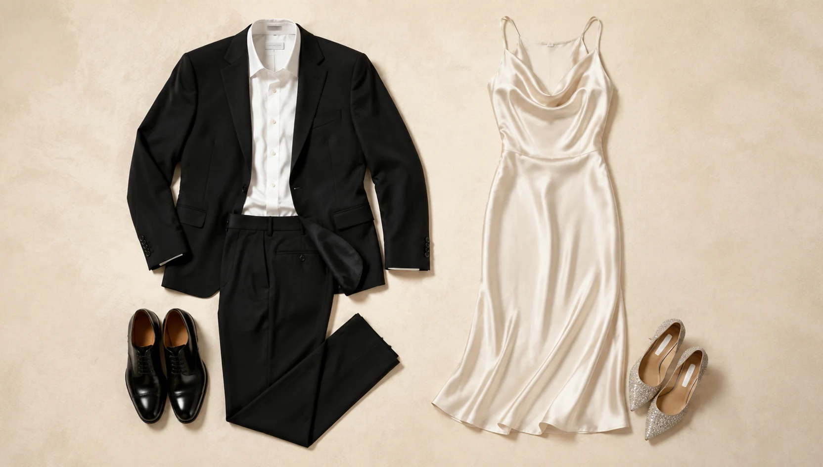 Outfit ideas for piggyback ride across lit historic bridge engagement photos