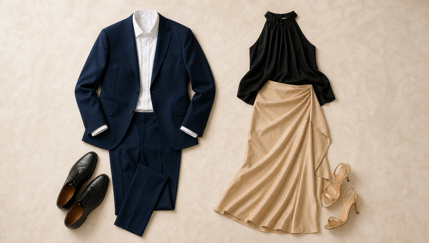 Outfit ideas for playful piggyback in formalwear by window light engagement photos