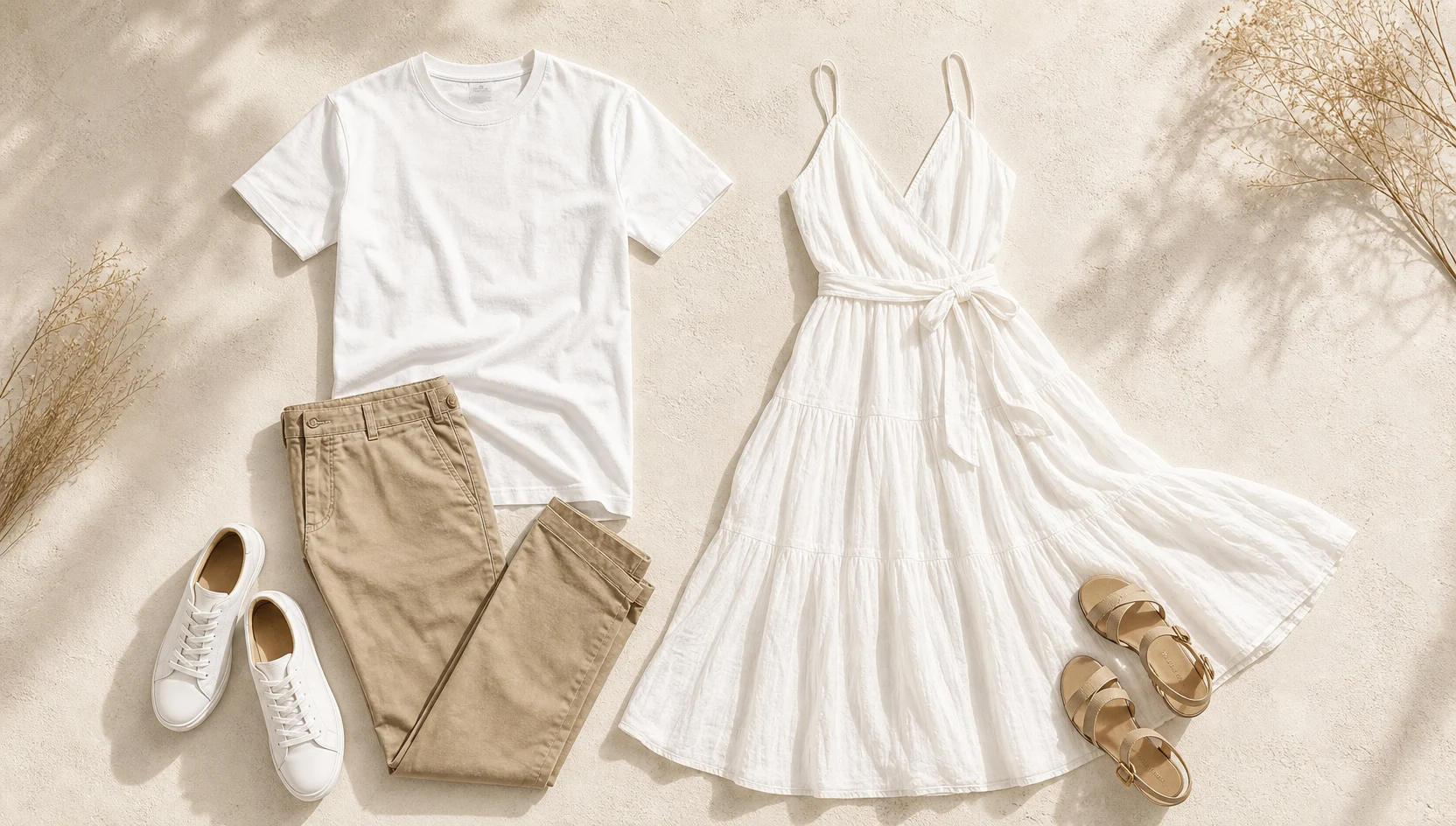 Outfit ideas for piggyback ride down the golden avenue engagement photos