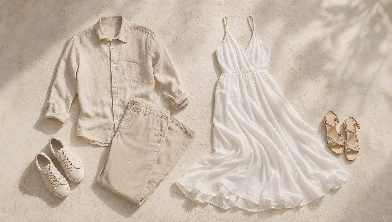Outfit ideas for piggyback ride through blooming archway engagement photos