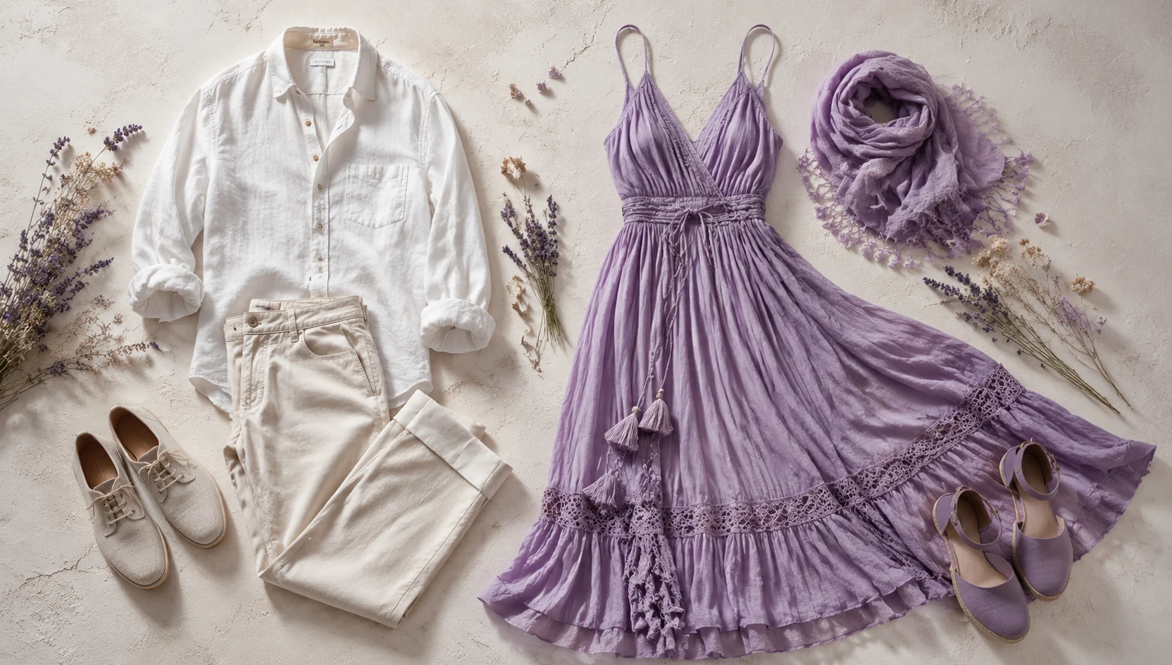 Outfit ideas for sunset piggyback along the water engagement photos