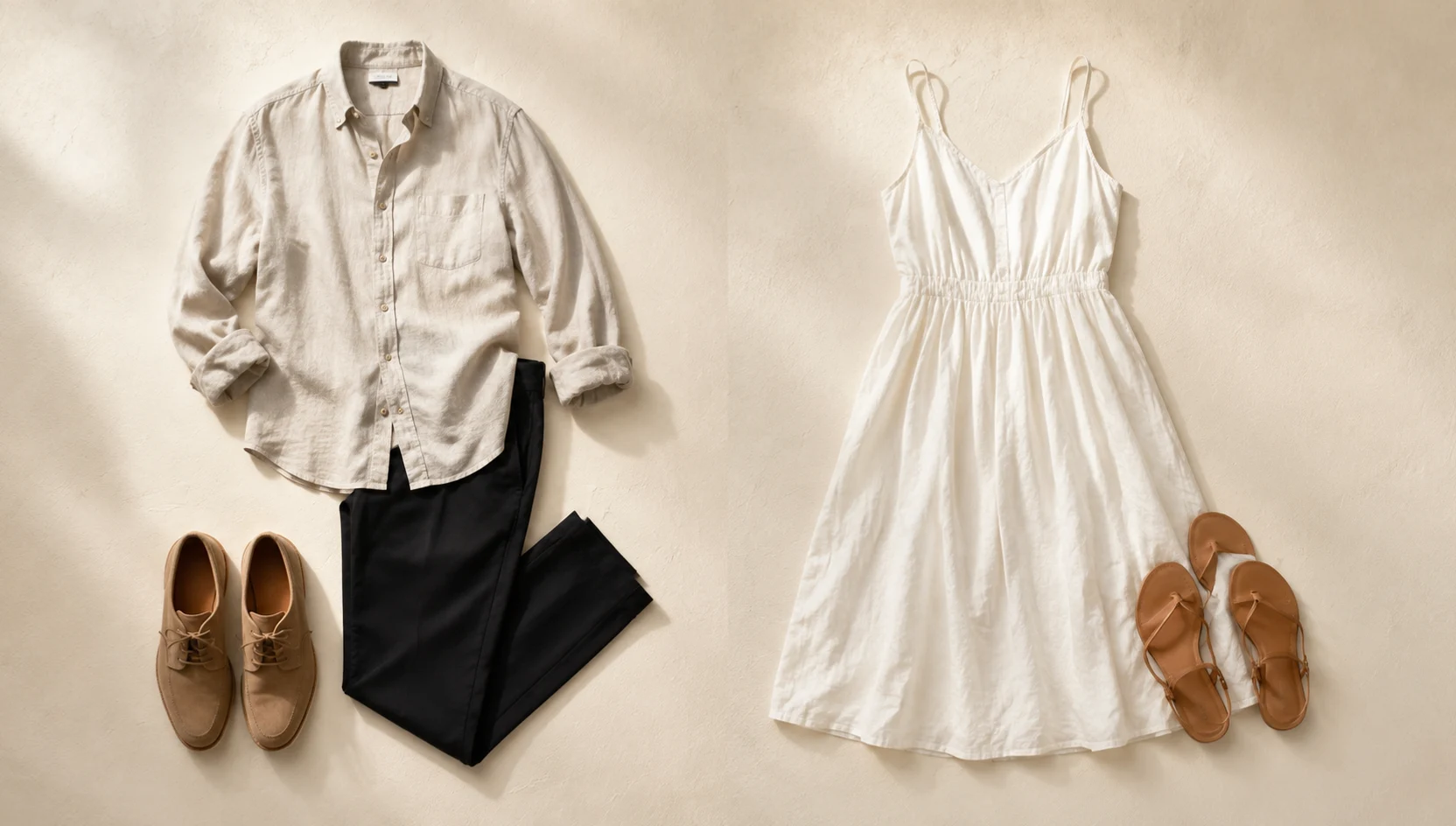Outfit ideas for piggyback ride through golden vineyard aisles engagement photos
