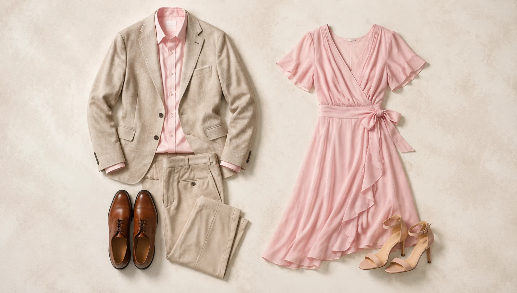 Outfit ideas for piggyback ride through the wildflower meadow engagement photos