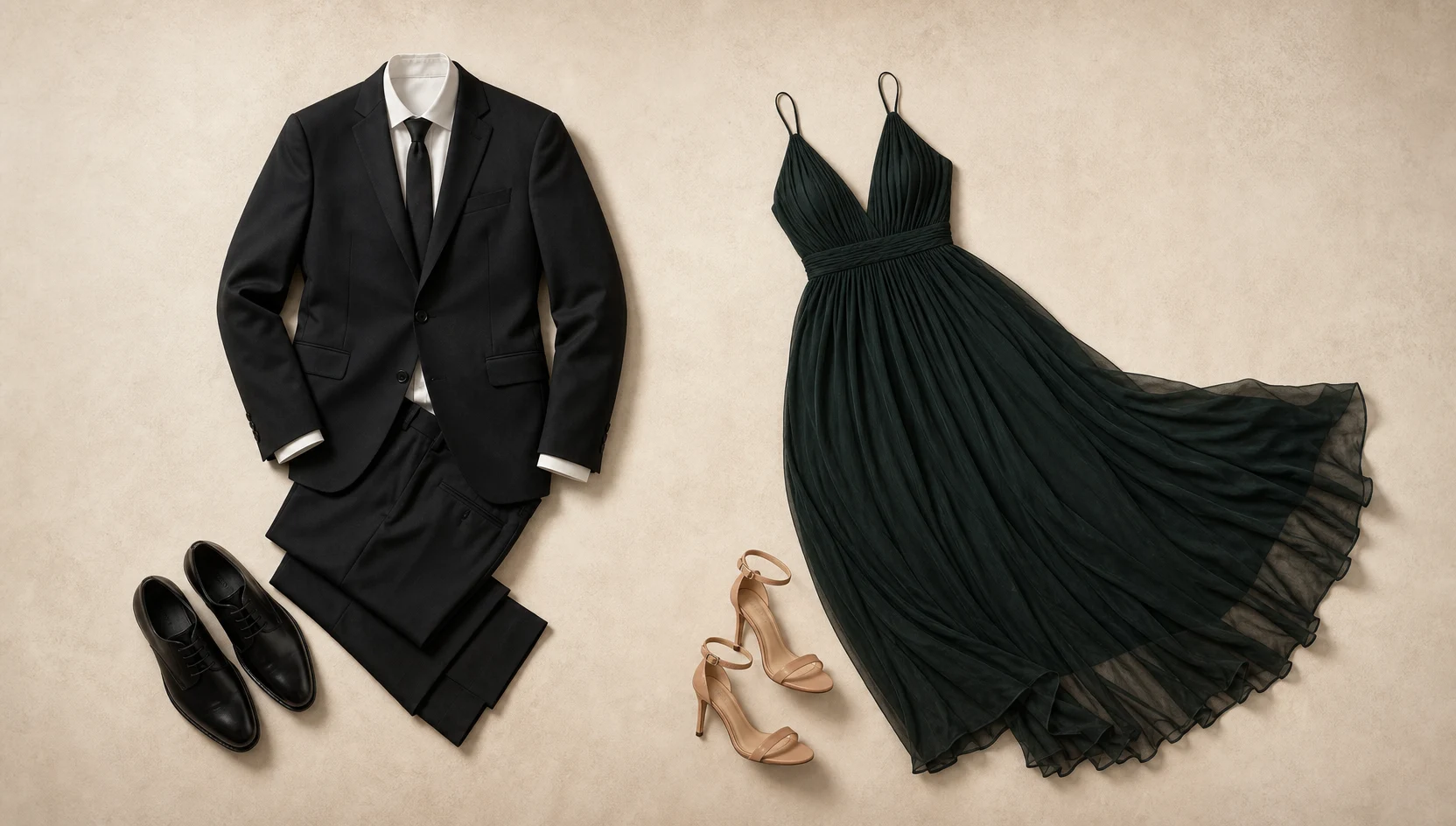 Outfit ideas for playful slow dance in dark loft romance engagement photos