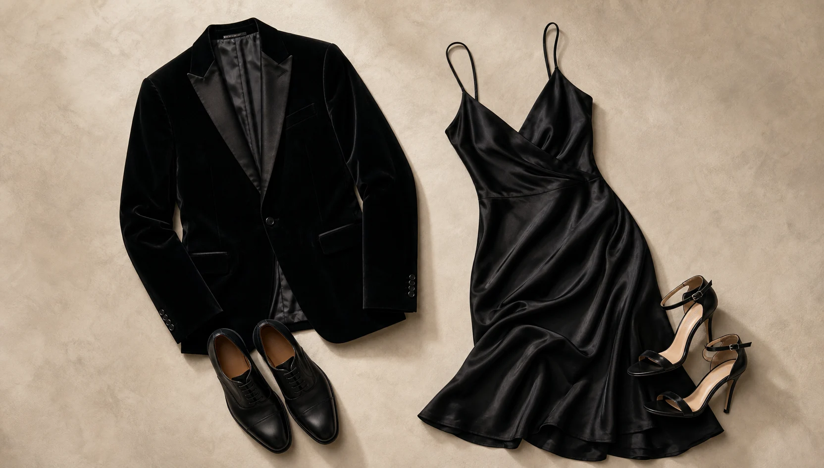 Outfit ideas for playful whisper secrets in dark loft romance engagement photos