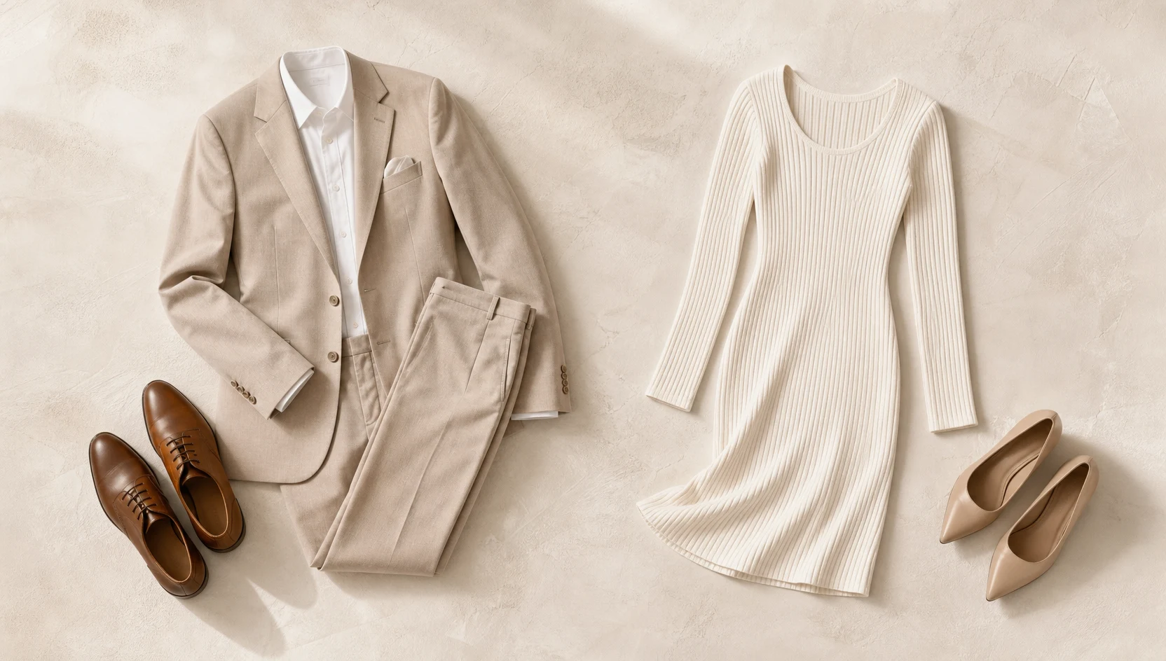 Outfit ideas for ring reveal with autumn street backdrop engagement photos