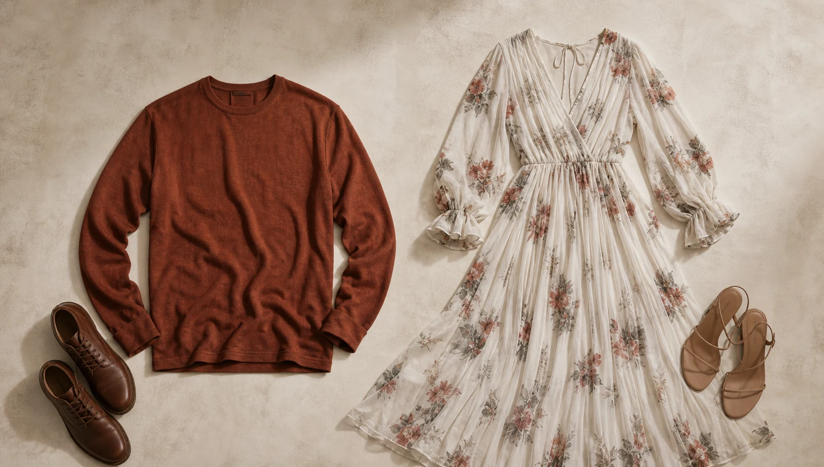 Outfit ideas for misty lake ring reveal engagement photos