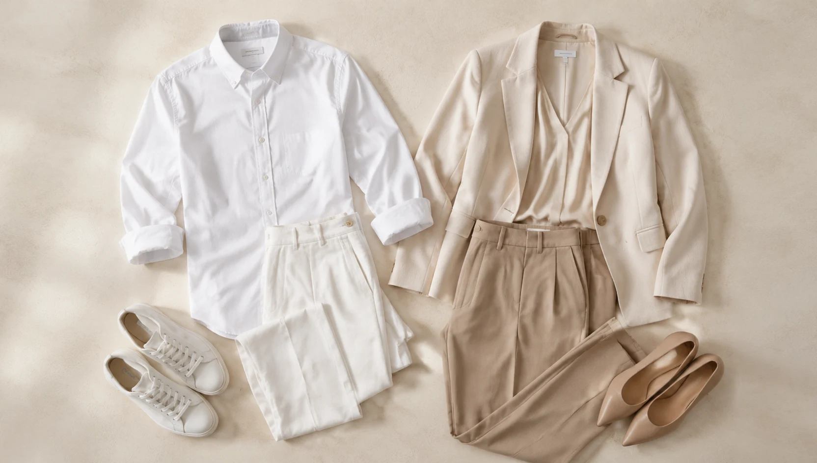Outfit ideas for editorial ring reveal on overcast pond bridge engagement photos