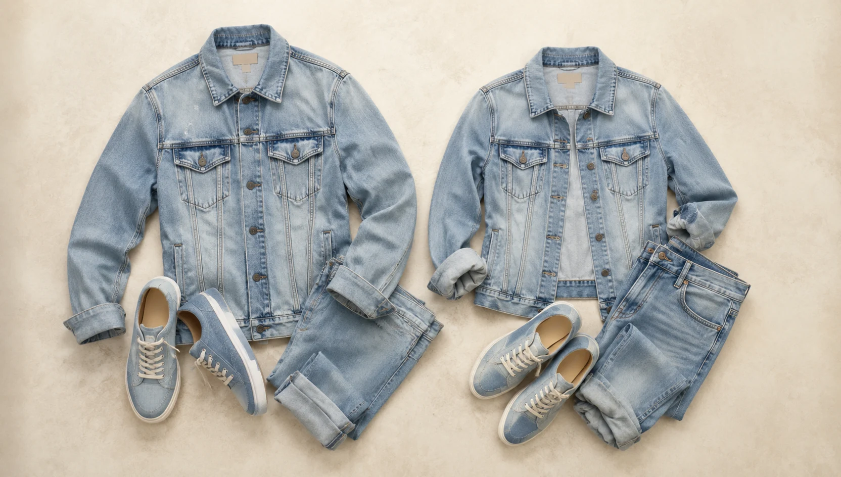Outfit ideas for denim days ring reveal in sunflower field engagement photos