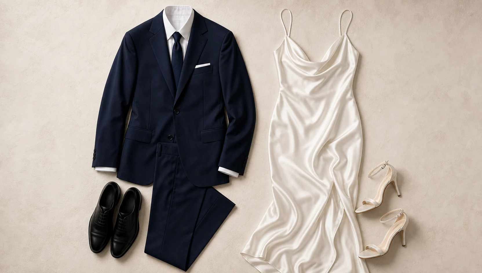 Outfit ideas for ring reveal against twilight ocean horizons engagement photos