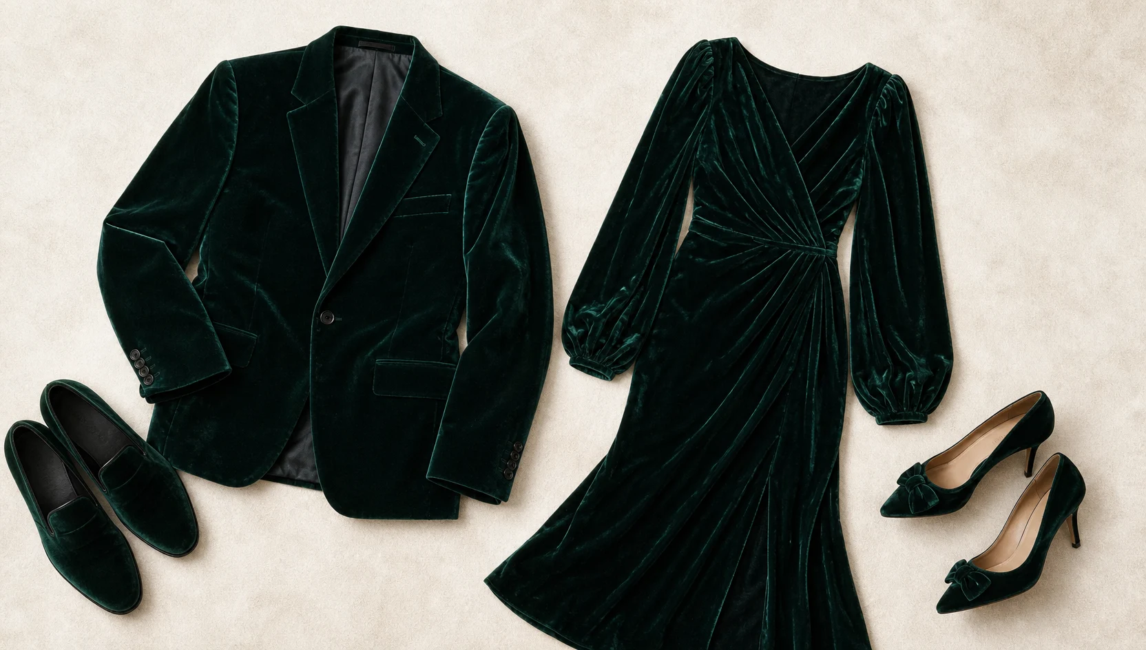 Outfit ideas for misty morning ring reveal in velvet embrace engagement photos