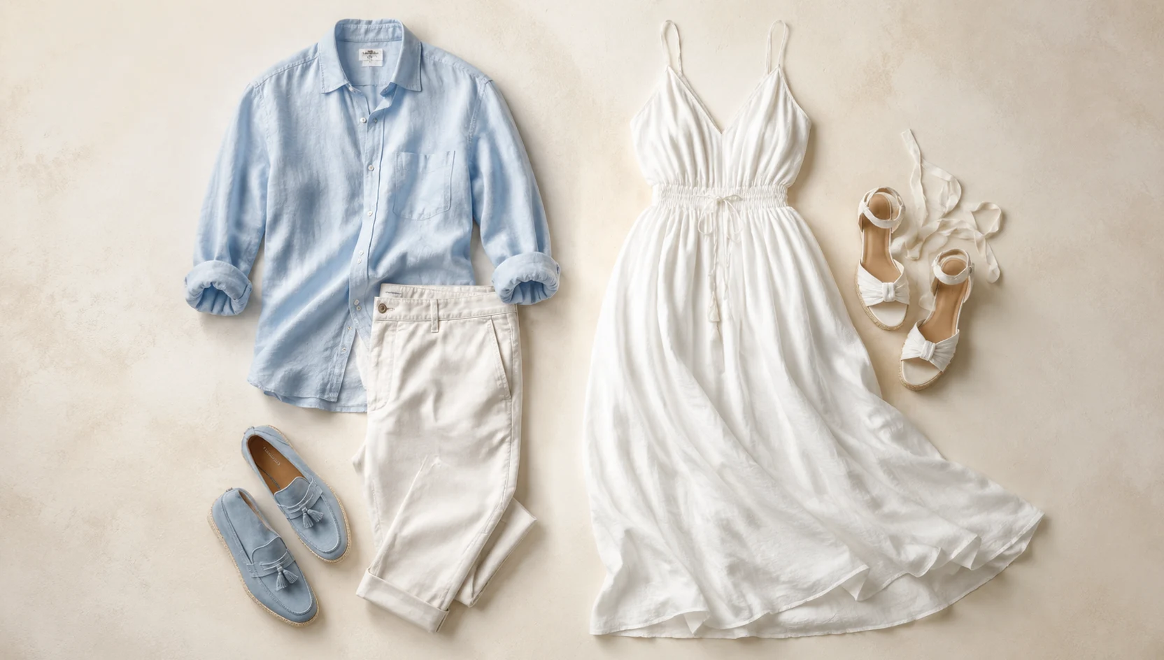Outfit ideas for a spinning slow dance in the morning meadow engagement photos