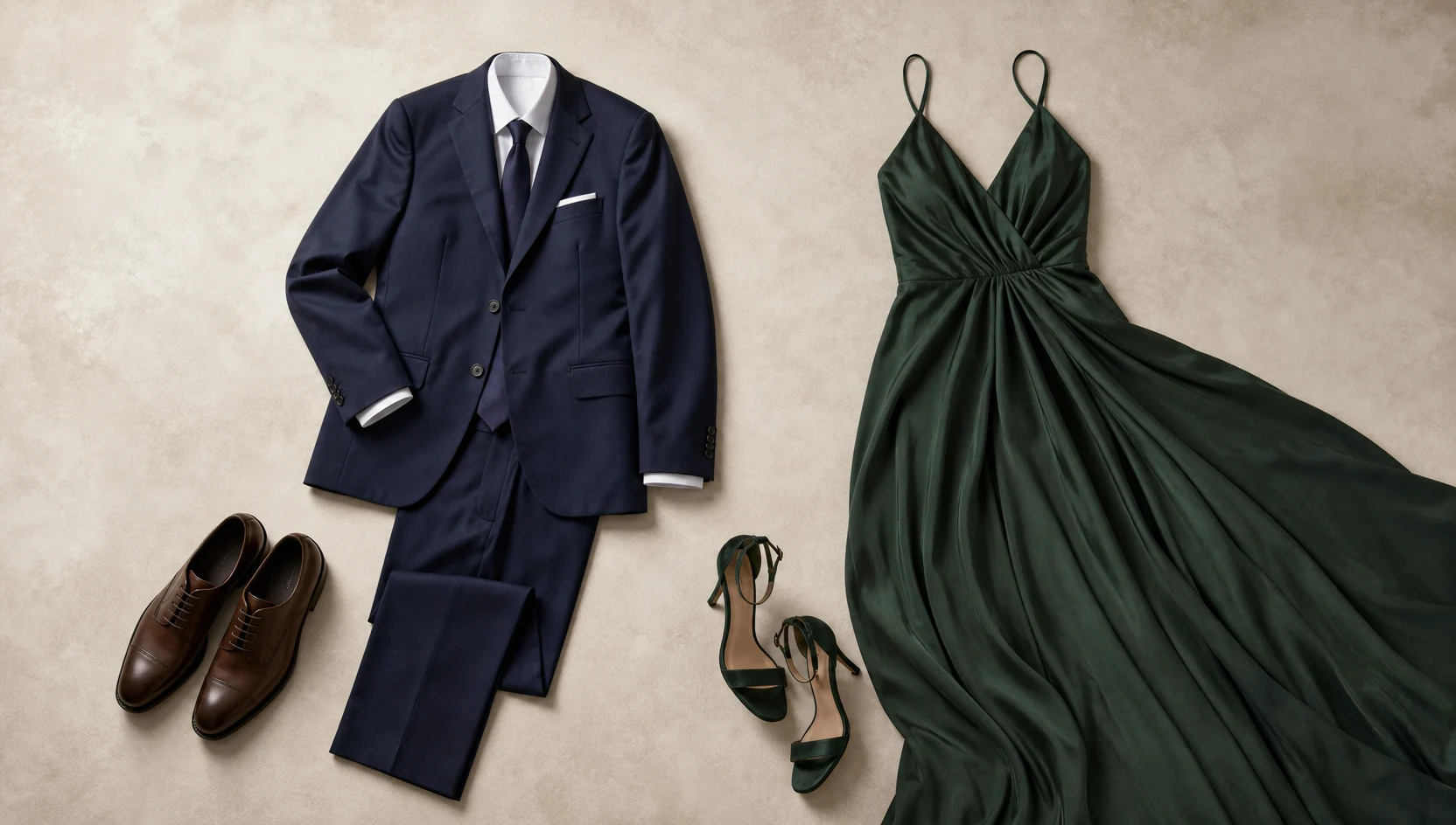 Outfit ideas for slow dance on misty morning shore engagement photos