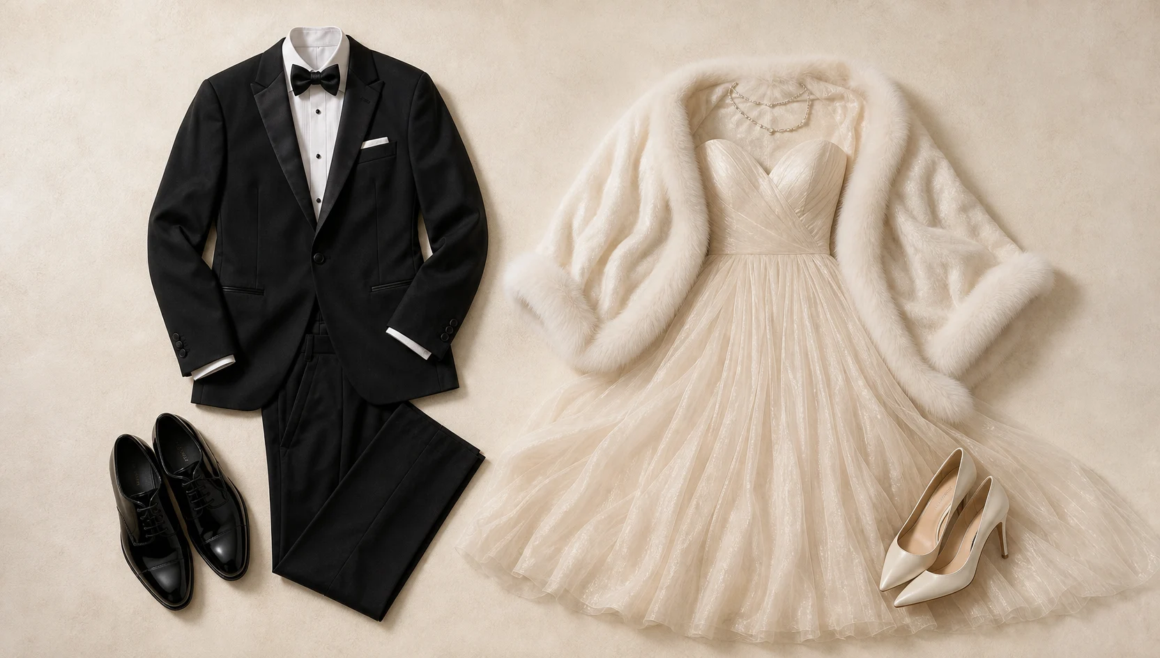 Outfit ideas for intimate slow dance in sunrise pink glow engagement photos