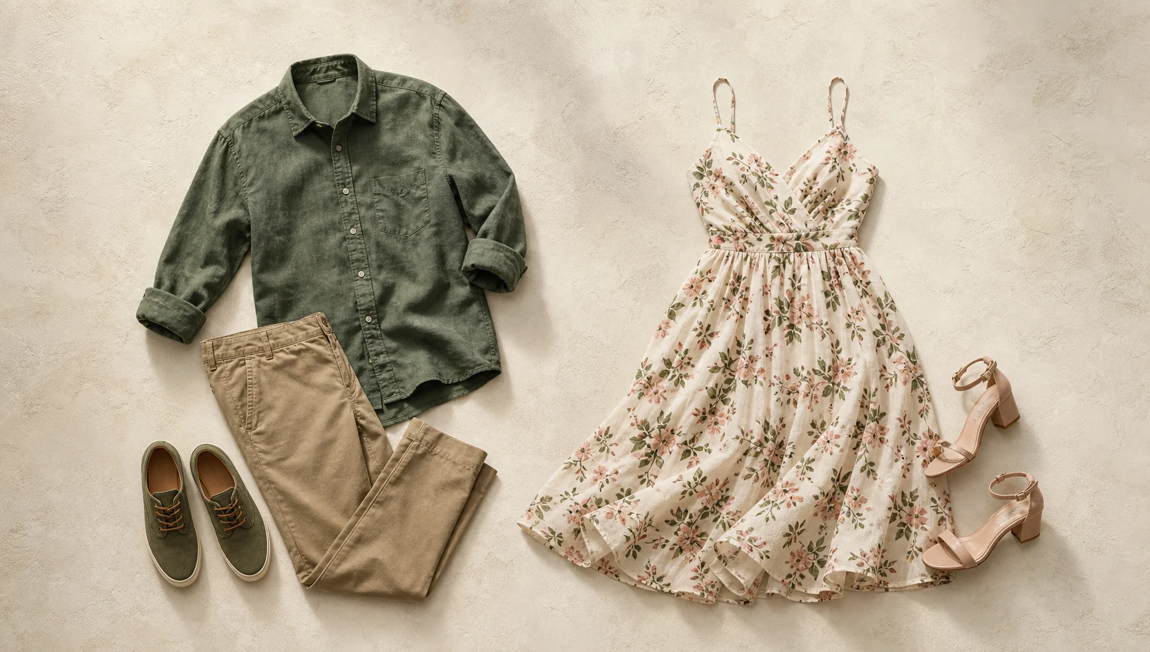 Outfit ideas for foggy slow dance in shallow water engagement photos
