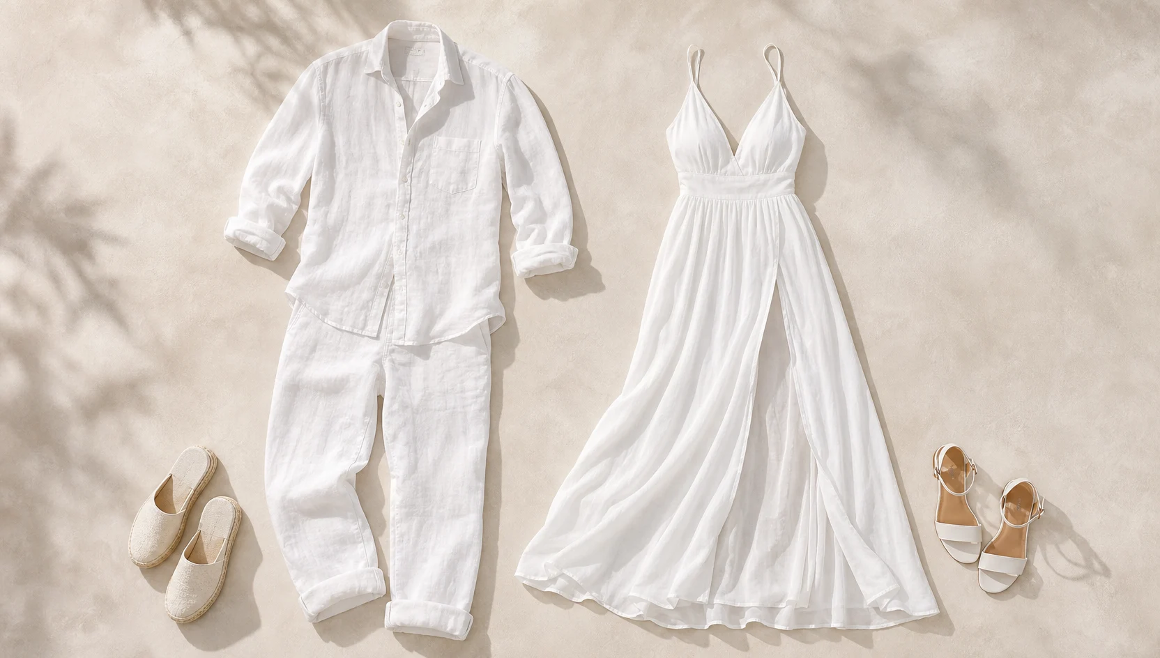 Outfit ideas for hand-in-hand walking through dew-soaked morning meadow from a low side angle engagement photos