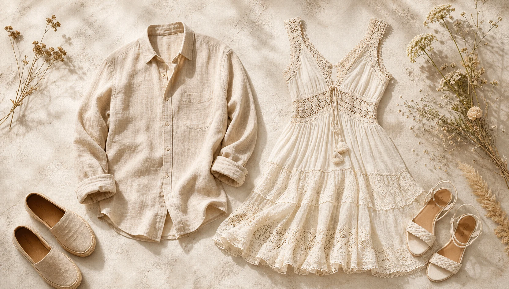 Outfit ideas for intimate whisper during blue hour in meadow engagement photos