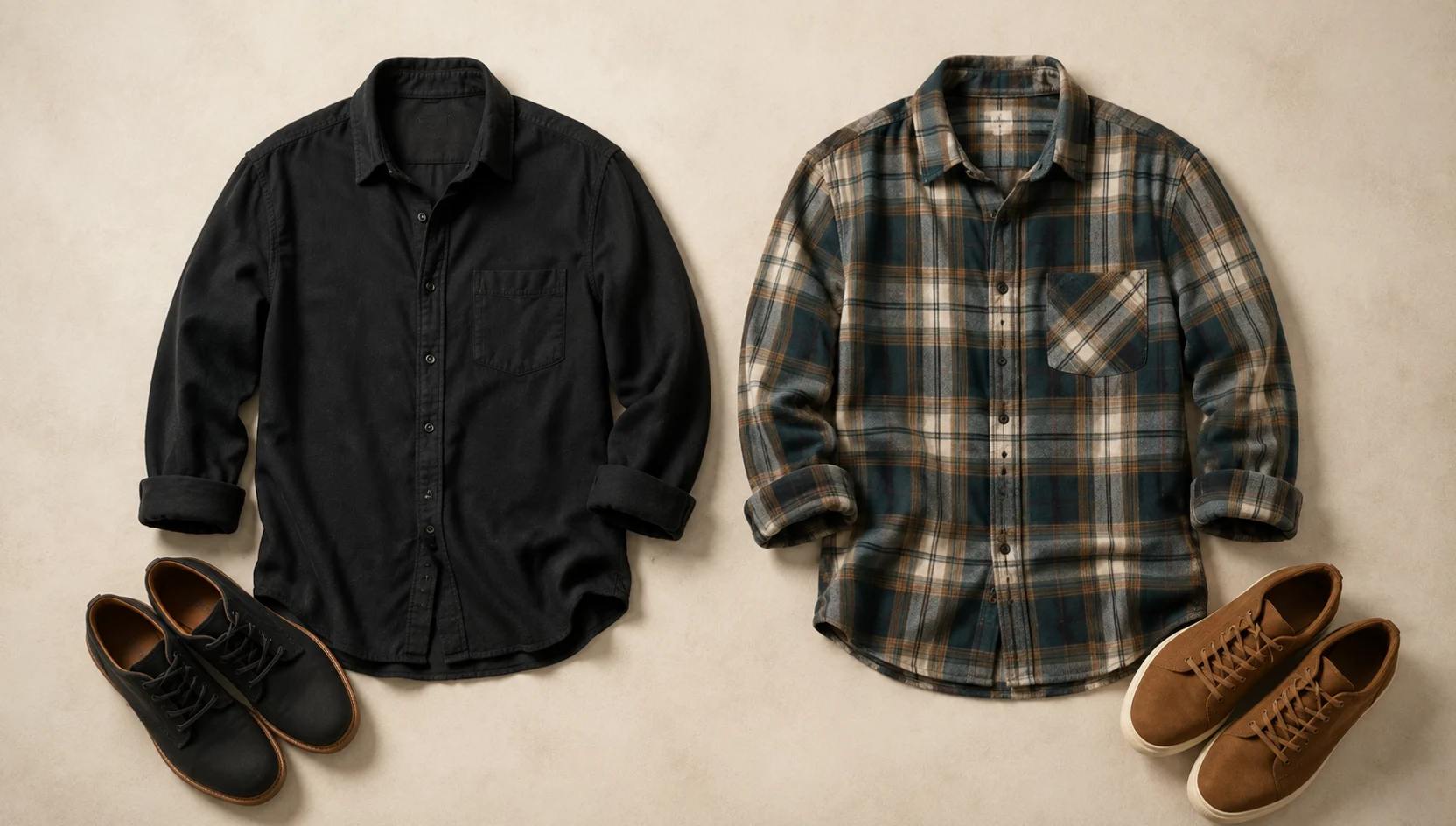 Outfit ideas for whisper in ear at blue hour on the mossy log engagement photos