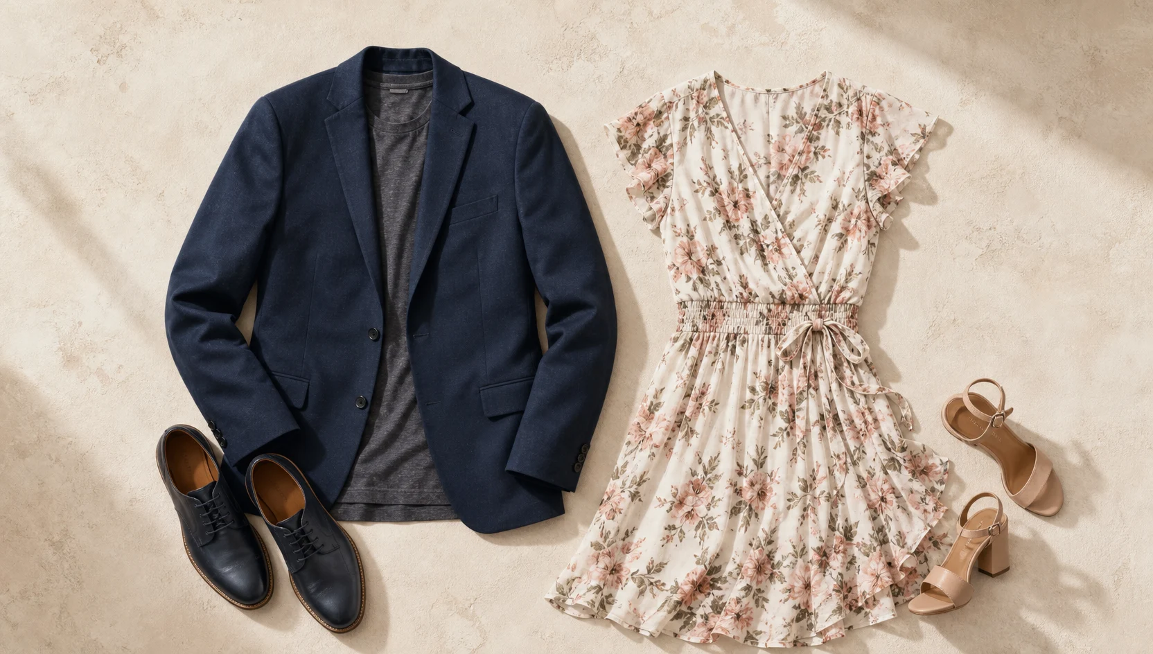 Outfit ideas for whispered secret in the midday alley shade engagement photos