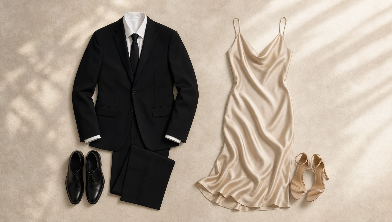 Outfit ideas for elegant forehead touch by a sunlit window engagement photos