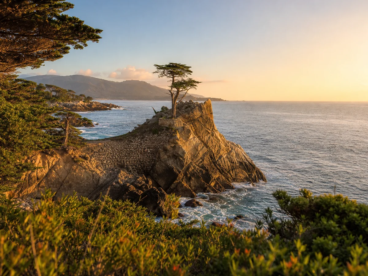 Lone Cypress