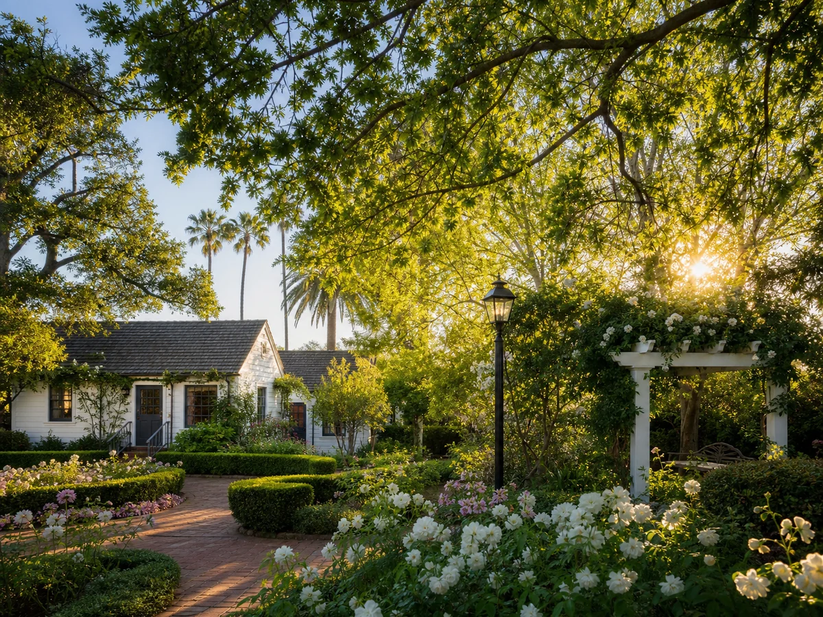 Simpson House Inn Garden